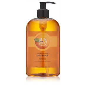 The Body Shop Satsuma Showe Gel 더바디샵 샛수마 샤워젤 콜드 프레스드 에센스 25.3fl.oz(750ml), 1개, 750ml