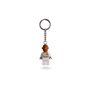 레고 852836 스타워즈 아크바 제독 열쇠고리 LEGO® Sta Was™ Admial Ackba™ Key Chain, 1개