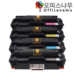 Colo LaseJet Po MFP M477fnw 대용량 HP호환 재생토너 CF410X, 1개, 노랑