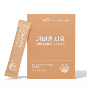 [미스코리아 효소] 가벼운 자유 L-카르티닌 자연발효 효소 유산균 (90g), 90g, 6세트