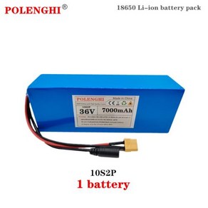 배터리 POLENGHI 전기 12Ah18650 충전기 배터리 42V 스쿠터 500W BMS 리튬 팩 36V 자전거 10S2P 이온 포함