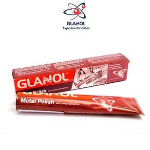 GLANOL 그라놀 광택제 - 독일제 광택 연마제 / 악세서리 녹 제거 / 스텐 냄비 관리 / 금속 광택제, 1개, 100ml