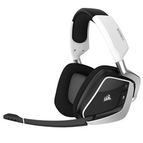 [CORSAIR] [헤드셋] VOID RGB ELITE WIRELESS [무선/가상7.1ch] [화이트]