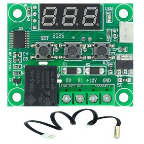 디지털온도조절기 온도제어 디지털온도조절기 온도컨트롤러 부화기 냉각기 제작, 온도제어컨트롤러, 1개