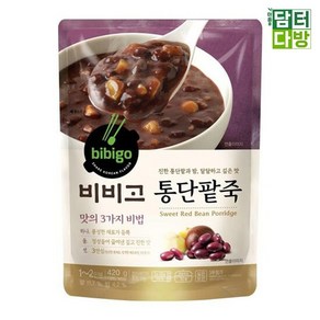 비비고 420g 5개 통단팥죽 X