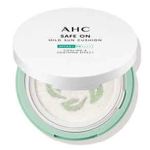 AHC 세이프온 마일드 선쿠션 SPF50+ PA++++, 25g, 1개