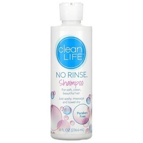 CleanLife No Rinse® 샴푸 236.6ML 8FL oz)