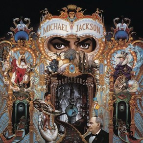 [LP] Michael Jackson (마이클 잭슨) - Dangeous [레드 & 블랙 소용돌이 컬러 2LP] : 발매 30주년 기념반