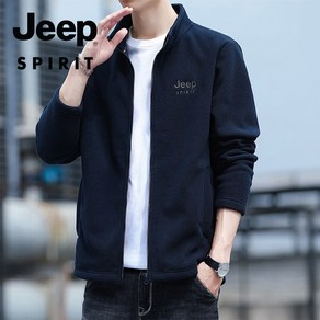 JEEP SPIRIT 남성 기모 후리스 남자 하이넥 캐주얼 데일리 패션 JPHJPL2168