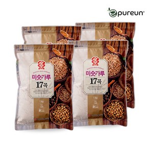 [이잡곡이다] 미숫가루 17곡 1kg x 4봉, 4개