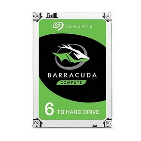 씨게이트(Seagate) BARRACUDA HDD 6TB ST6000DM003 3.5인치 PC용 2년보증