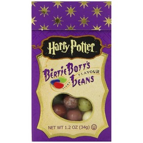 Jelly Belly 젤리벨리 버티보트 20가지 해리포터맛 젤리빈 Betie Botts Evey Flavo Beans Hay Potte 34g 6팩, 6개