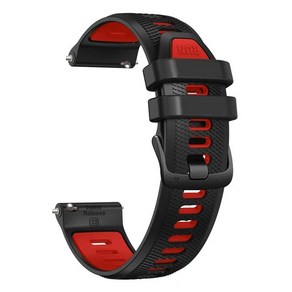 Gamin Foeunne 265 공식 스트랩 22mm 실리콘 스포츠 팔찌 Venu 2 vivoactive 4 965 745/255 Music coea, [01] Black ed