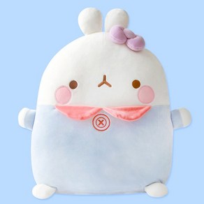 몰랑이 베이비 바디쿠션 인형 40cm (블루) 모찌 캐릭터, 1개