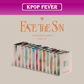 세븐틴 SEVENTEEN 4TH ALBUM Face the Sun CARAT ve. 정규 4집 페이스 더 선 캐럿버전, 랜덤버전