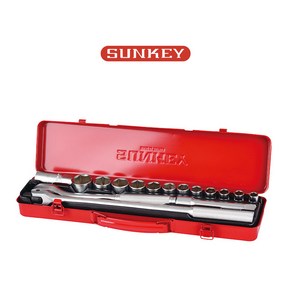 소켓렌치세트-17PCS SSR-17 복스세트(썬키/SUNKEY), 1개