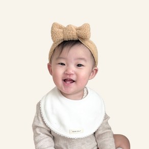 [디어딜리] 아기 양면 턱받이