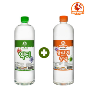 닥터스 글루(물풀) 1000ml + 액티베이터 1000ml 슬라임 만들기 DIY