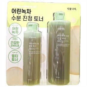 식물나라 어린녹차 진정 토너, 1개, 700ml