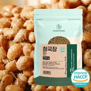 100% 국산콩 청국장환 500g 식약처 HACCP 인증제조 고초균 풍부