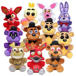 FNAF 프레디 폭시 보니 치카 인형 - 아이선물 25cm, Spingtap 25cm, 1개