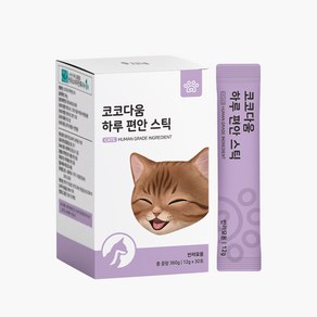 코코다움 고양이 스틱 영양제, 호흡기/기관지, 360g, 1개