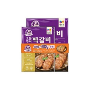 목우촌 떡갈비(480g+200g)