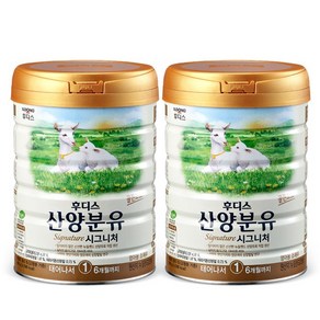 일동후디스 시그니처 산양분유 1단계, 800g, 2개