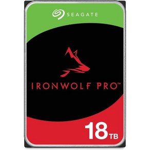 Seagate 갱신 IonWolf Po 18TB Entepise NAS 내장 HDD – CMR 3.5인치 SATA 6Gb s 7 200RPM RAID 네트워크 연결 스토, HDD Po(New)