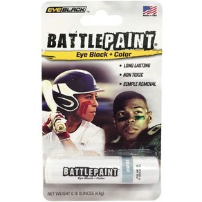 EYEBLACK Colo Battle Paint 아이블랙 컬러 페이스 페인팅 그리즈 스틱, 실버