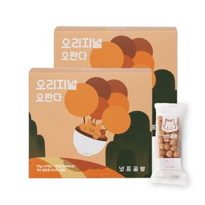 넛쯔공방 오리지널 오란다 25g x 6p 과자, 1개