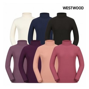 웨스트우드(WESTWOOD) [웨스트우드] 여성 터틀넥 우먼 티셔츠 WM4WTTR408DSAP