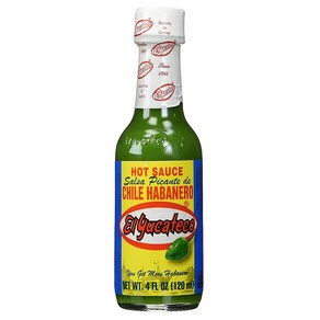 멕시코 그린 칠리 하바네로 핫 소스 El Yucateco Green Chile Habanero Hot Sauce