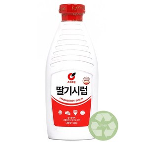 푸드올마켓_ 스위트웰 딸기시럽 500g, 1개