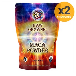 Eath Cicle Oganics 마카 파우더 Maca Powde 454g, 2개