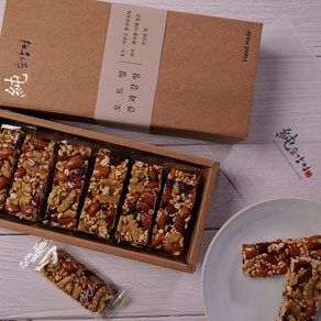 [순강정]오트밀 견과류강정 귀리견과강정 견과바 에너지바 강정바 하루견과강정 수제강정, 11개, 27g