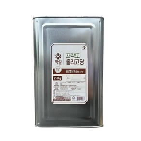 백설 프락토올리고당, 25kg, 1개