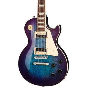 Gibson Les Paul Traditional Pro V Flame Top Electric Guitar Blueberry Burst