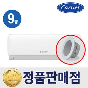 캐리어 냉난방기 벽걸이 인버터 냉온풍기 9평형 DARQ-0091CAWSD 리버시스템 홀캡