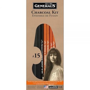 Geneal's Geneal Pencil 목탄 연필 세트 12피스