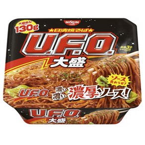 [일본] Nissin Yakisoba 닛신 UFO 야키소바 라멘 컵라면 도시락 대용량 167g