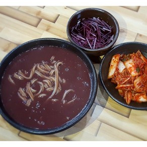 전통방식 맛있는 국산 옹심이 새알 팥죽 1900g /정읍맛집 어르신 식사대용 영양식 환자 기력회복 입맛없을때 음식, 1.9kg, 1세트