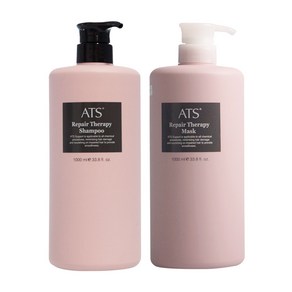 ATS 리페어샴푸/마스크 1000ml 세트, 1개, 1L