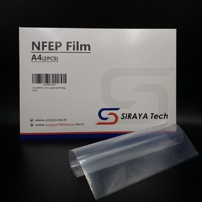 Siraya 3D NFEP - A4 size (210 X 125um) FEP nFEP Tech제 Printer용 교환 필름 297mm두께