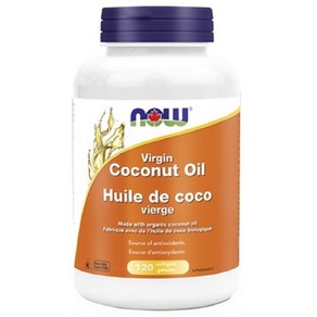 나우 버진 코코넛 오일120 Softgels(Now Virgin Coconut Oil)