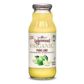 Lakewood Oganic Pue Lime Juice 12.5 ounces Lakewood 유기농 순수 라임 주스 12.5온스, 1개, 370ml, 1개