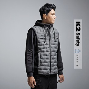 K2세이프티 가을 겨울 추동복 조끼 작업복 워크웨어 단체복 VE-F3603