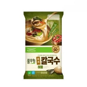 [풀무원] 즉석 해물 칼국수 2인분, 424.8g, 1개