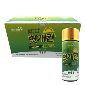 영진약품 헛개칸 약국 음료 드링크, 100ml, 1박스