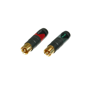 NEUTRIK NF2C-B/2 뉴트릭 RCA 커넥터 2개